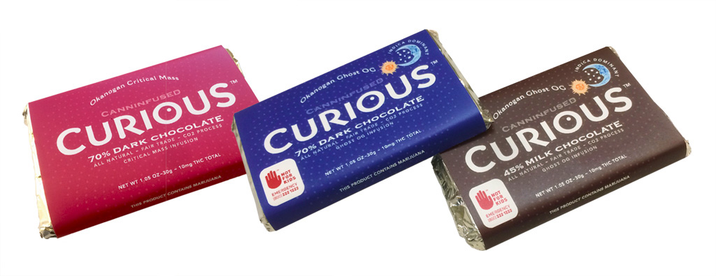 Curious chocolate bars