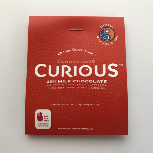 Curious Orange Dutch Treat Milk 1-pack